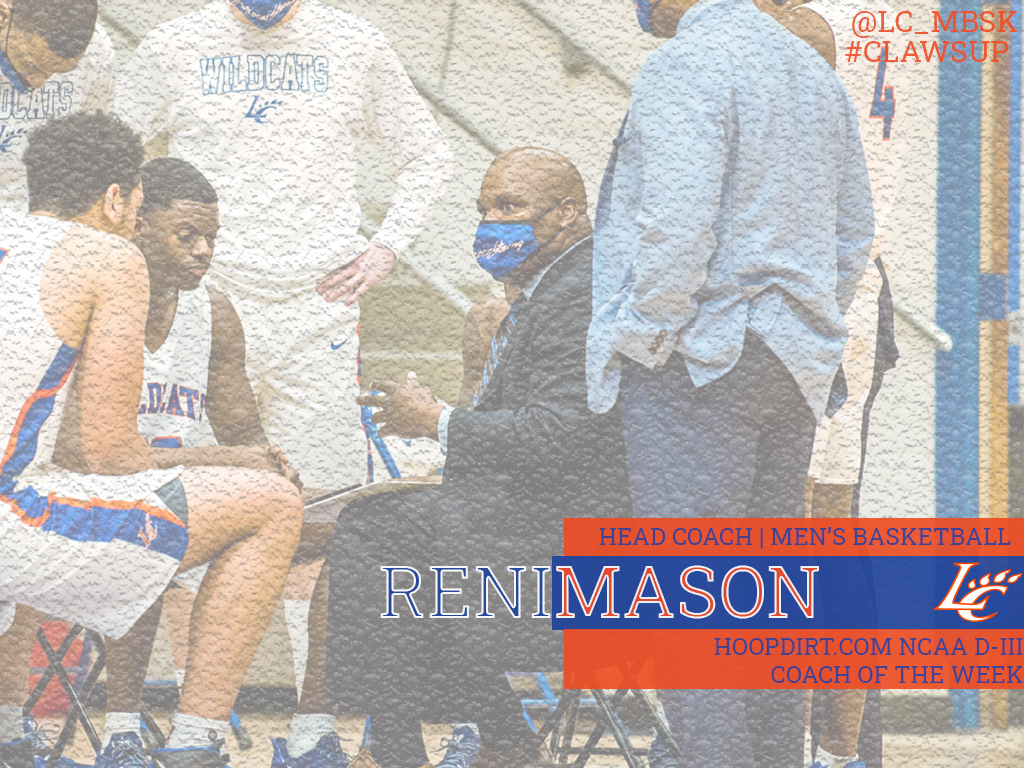 LCU_MBSK's tweet photo. Congrats to our head coach Reni Mason for being named the NCAA D3 National Coach of the Week by @HoopDirt!!! #ClawsUp @ASC_sports @d3hoops https://t.co/RhTJ9zbHao