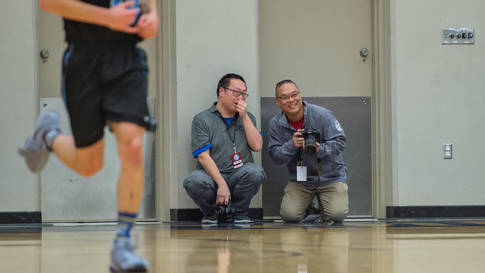 High school basketball... miss yah so bad in 2021! Snapping pics with my good friend Wilson Wong <a href="/longbomb/">Wilson Wong</a> is what it's all about! Fingers crossed for No Regrets, TBI 2021 &amp; Chancellor, Top 10 and Legal Beagle 2022, &amp; all the others, too! <a href="/STMC_hoops/">STMC Boys Basketball</a> <a href="/TFSAthletics/">Terry Fox Athletics</a> @langleyevents
