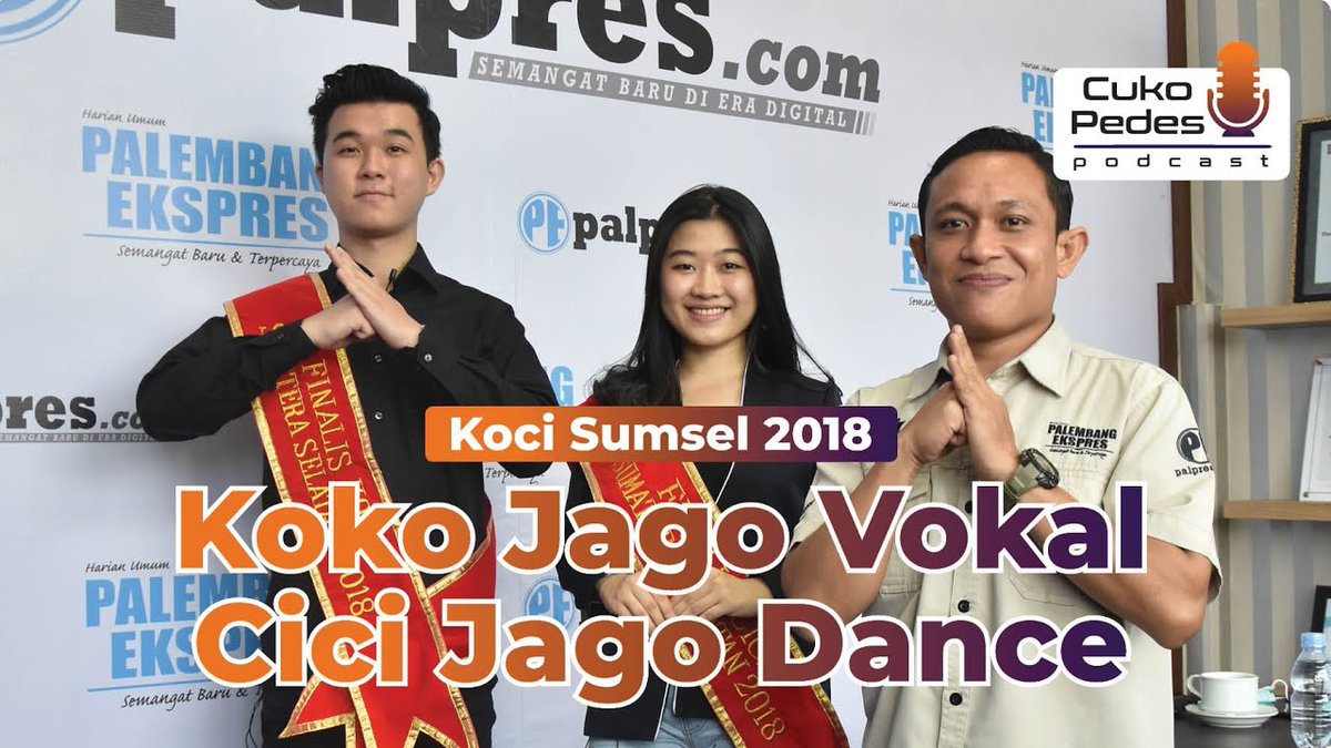 palpresofficial's tweet photo. Cuko Pedes | Koci Sumsel 2018❗️ Koko Jago Vokal, Cici Jago Dance⁉️

https://t.co/5ODbmMzUH8

#koci 
#kokocicisumsel 
#kokociciindonesia
#tionghoa 
#ChineseNewYear https://t.co/Oq43PEFWXs