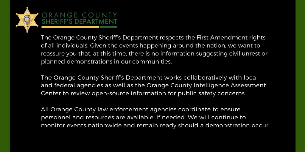 OC Sheriff, CA tweet media