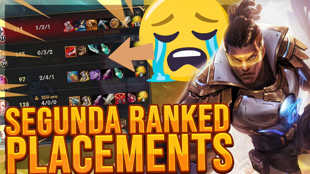 ⭐Nuevoo videooo! segunda ranked de posicionamiento, esta vez con nuestro amigo lucian!!

📌Link: youtu.be/3tfPpC2Lbf4 👈