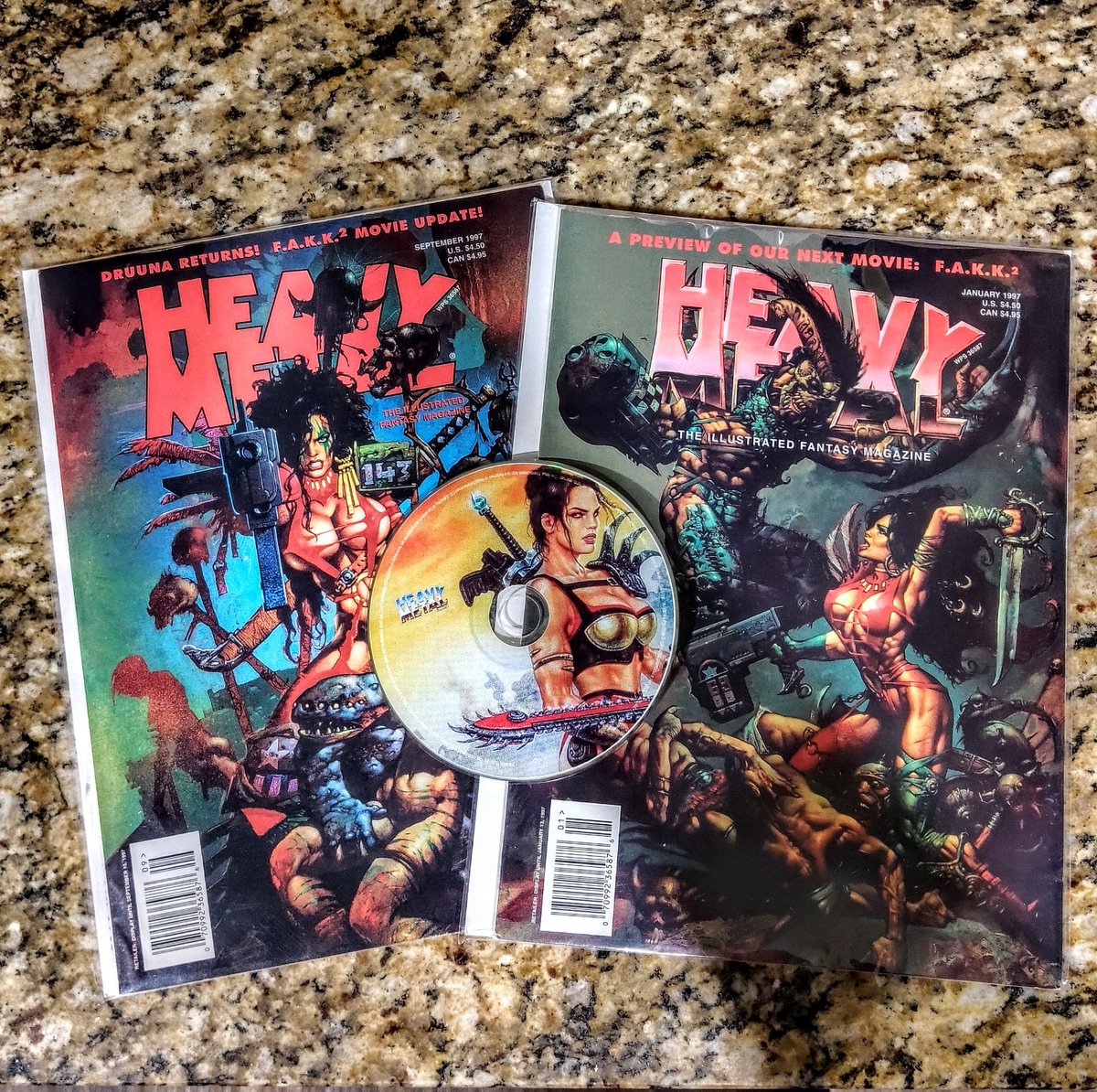 len_comic's tweet photo. Heavy Metal F.A.K.K.2 
#HeavyMetal @HeavyMetalInk #fakk2 #juliestrain #simonbisley https://t.co/7t30kiIGA2