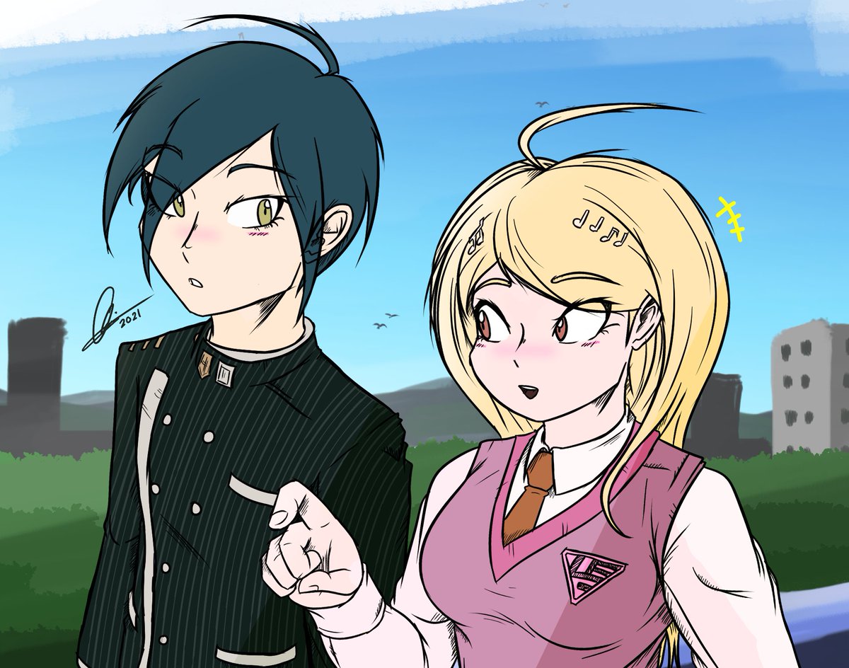 wander shoppe #ダンガンロンパ #赤松楓 #最原終一 #最赤 #danganronpa