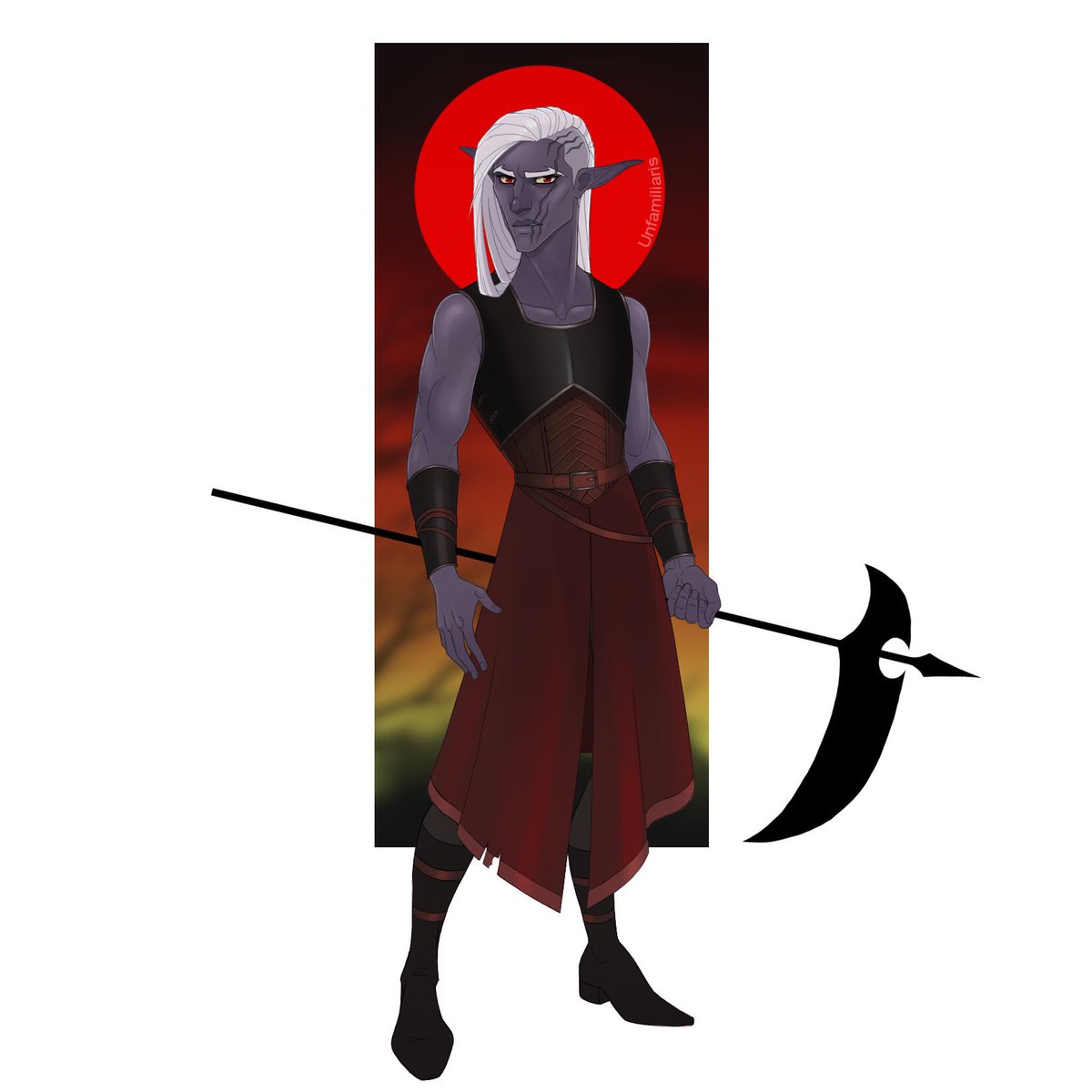 unfamiliaris's tweet photo. This is a redesign for Ren’s armor after he went from an ex-Lolthite refugee to being a Viscount of the city he helped save and now lives in. He just went from half plate to full plate so he’ll probably be getting a new look again soon. XD
#renythithir #oathbreaker #dnd #dndart https://t.co/pgv9K2q2aW