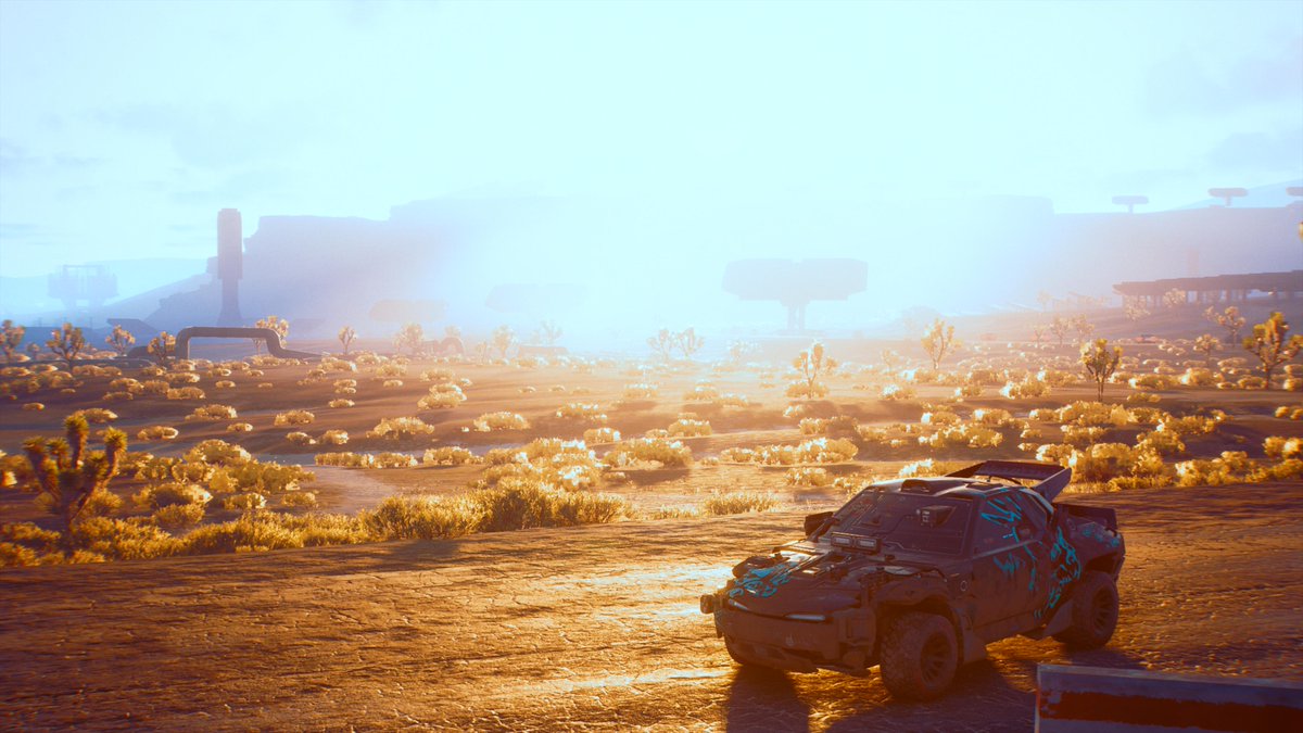 Viduhe83's tweet photo. W A R R I O R @CyberPunkGame @CDProjektRed #CyberPunk2077 #TMGT #SnapArtCrew #Gamergram #VGPUnite #PS4 #Desert #SUV https://t.co/vKMxYeudPW