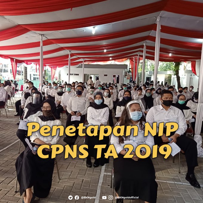 BKNgoid's tweet photo. 99,80% usul masuk penetapan NIP CPNS sudah diproses oleh BKN per 7.34 WIB 12 Januari 2021. #SobatBKN dapat mengecek data selengkapnya di https://t.co/GglPmxROu1 https://t.co/irT5gIXAH0
