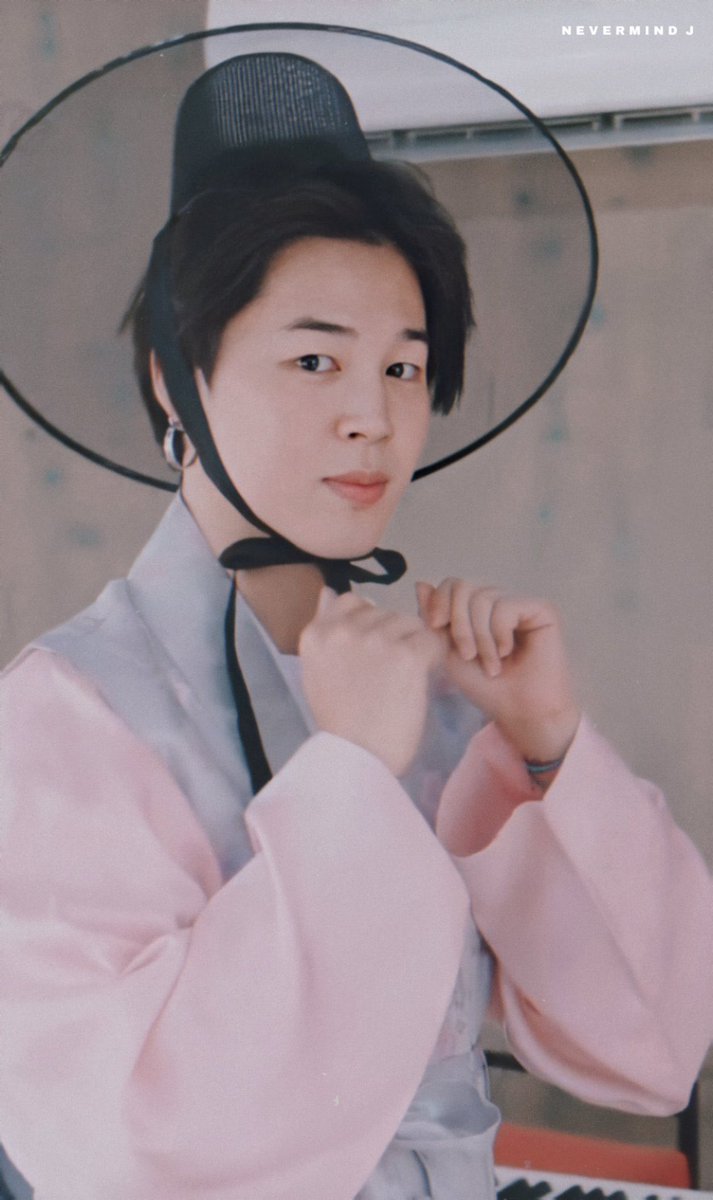 Thank you,  @BTS_twt Jimin, for 𝗯𝗲𝗶𝗻𝗴 𝗳𝘂𝗻𝗻𝘆 and making us laugh.Your special request to wear hanbok that day: while driving, playing ping-pong  is something that I will remember for a very long time - forever!  #Happy8YearsWithJimin  #지민  #방탄소년단