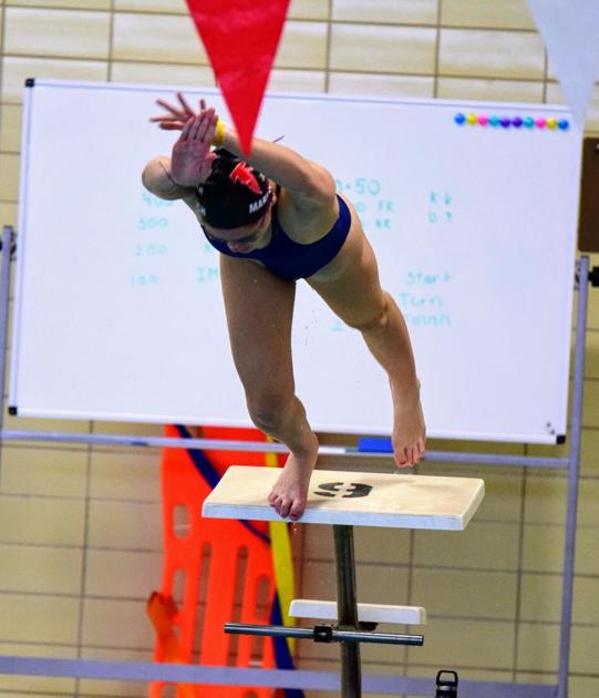 Divine Child swimmer Payton Markavich back in the pool preparing for state meet bit.ly/3i6aJ9D