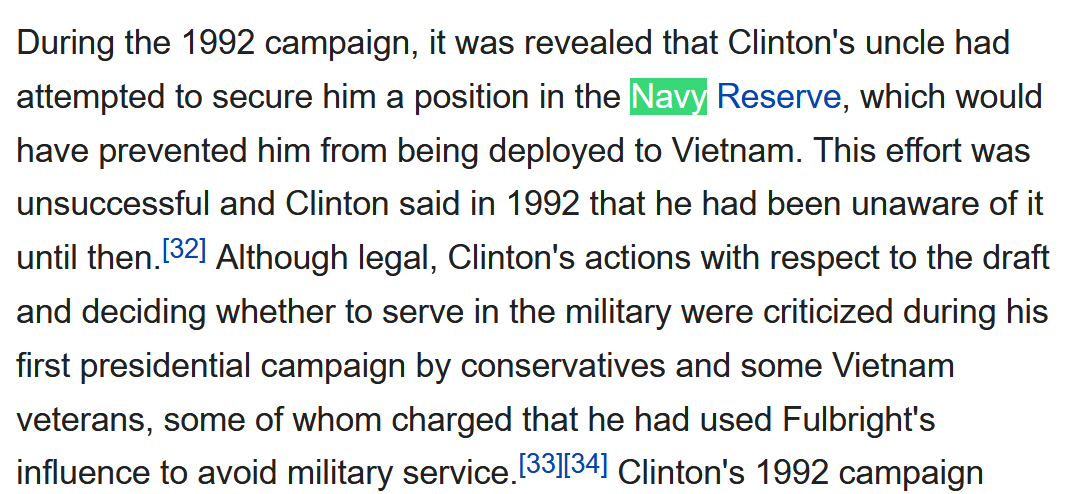 2) comms start >Bill > Clinton OR Prince William > going with William due to the Navy reference33 > [their] number