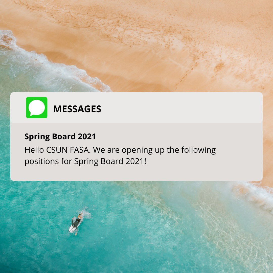 CSUN FASA tweet media