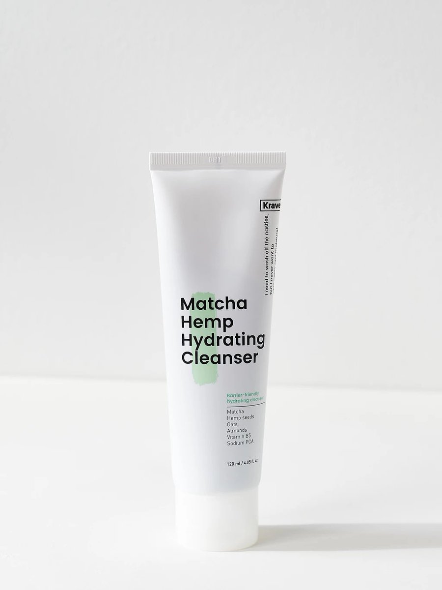 Cleanse: Matcha Hemp Cleanser by Krave Beauty or Rovectin Conditioning Cleanser. These two are good non-stripping cleansers that won’t strip away your skin moisture and skin barrier.