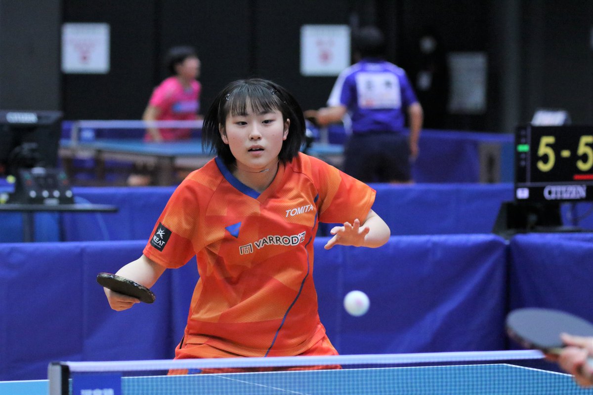 Rallys_pingpong's tweet photo. 全日本卓球選手権🏓ジュニア女子シングルス

2回戦はシード選手も登場してます～

①張本美和（木下グループ）
②伊東心優（富田高）
③香取位圭（正智深谷高）
④篠原夢空（貝塚第二中） https://t.co/vQAtSD3WOt
