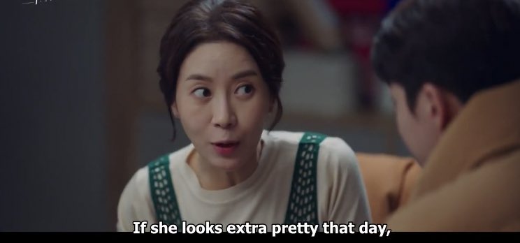 16. LOVE PERCENTAGE. 30-50-70-100 quantitative analysis of Dosan’s Mom. You could clearly see the difference of Dosan’s decision. In Ep 12, everything was over because the rest was up to him to complete the 30%. He didn’t realize the signal that Dalmi loves him.