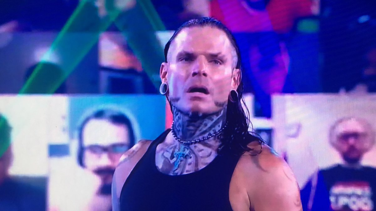 RT @TheHybridEnigma: Anyone feeling 07-08 Jeff Hardy vibes? 

#WWERaw https://t.co/5f9ouGv5cj