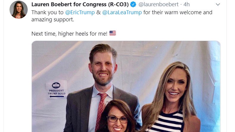 Boebert played a larger role than we may know before and during the coup attempt. She has met with Trump twice, a brand new Representative with no real agenda other than guns - how many from Congress have met with Trump or received an evening phone call from him?