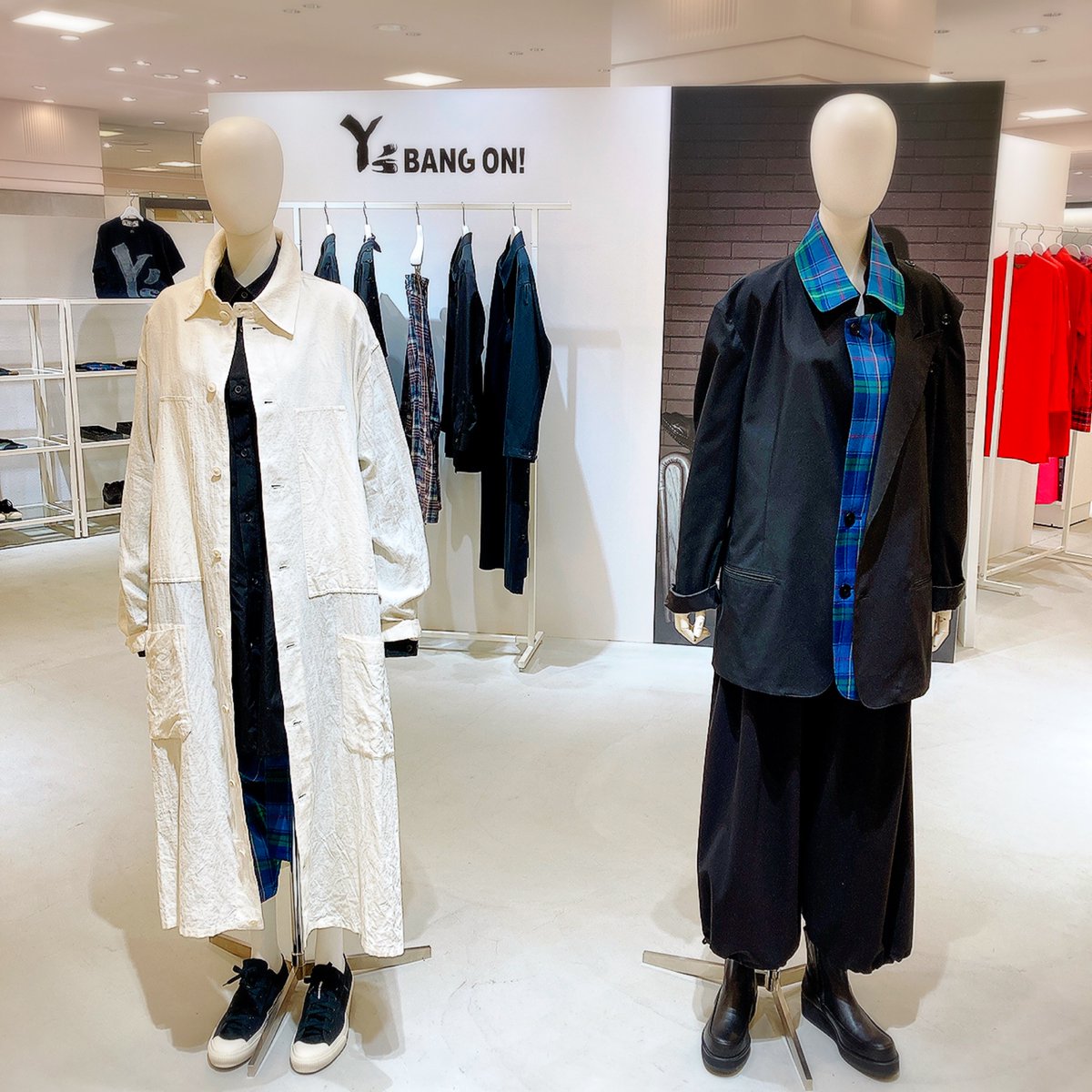 大丸札幌店 Y S Bang On Pop Up Shop Y Sのメンズ ユニセックスライン Y S Bang On 最新コレクションをご紹介 定番素材に加え ガーゼチェック タスランなど春夏ならではの生地を使用したアイテムをご提案します 1 31 日 まで 5階 特設会場 大丸札幌店 Y S Bang On Pop Up Shop Y Sのメンズ ユニセックスライン Y S Bang On 最新コレクションをご紹介 定番素材に加え ガーゼチェック タスランなど春夏ならではの生地を使用したアイテムをご提案します 1 31 日 まで 5階 特設会場