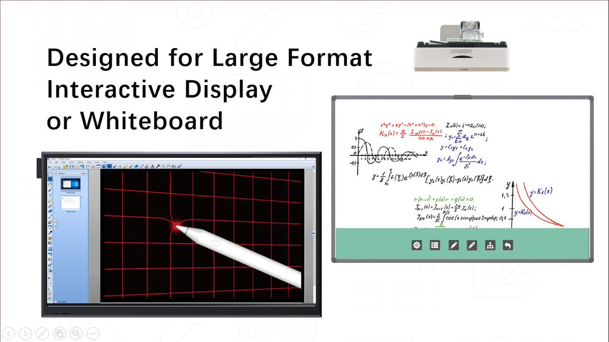 layman_yang's tweet photo. We design the pens specific for Large Format Interactive Display or Interactive Whiteboard. They work directly on most brand IWB/IFP. https://t.co/gqLrG2Wjow