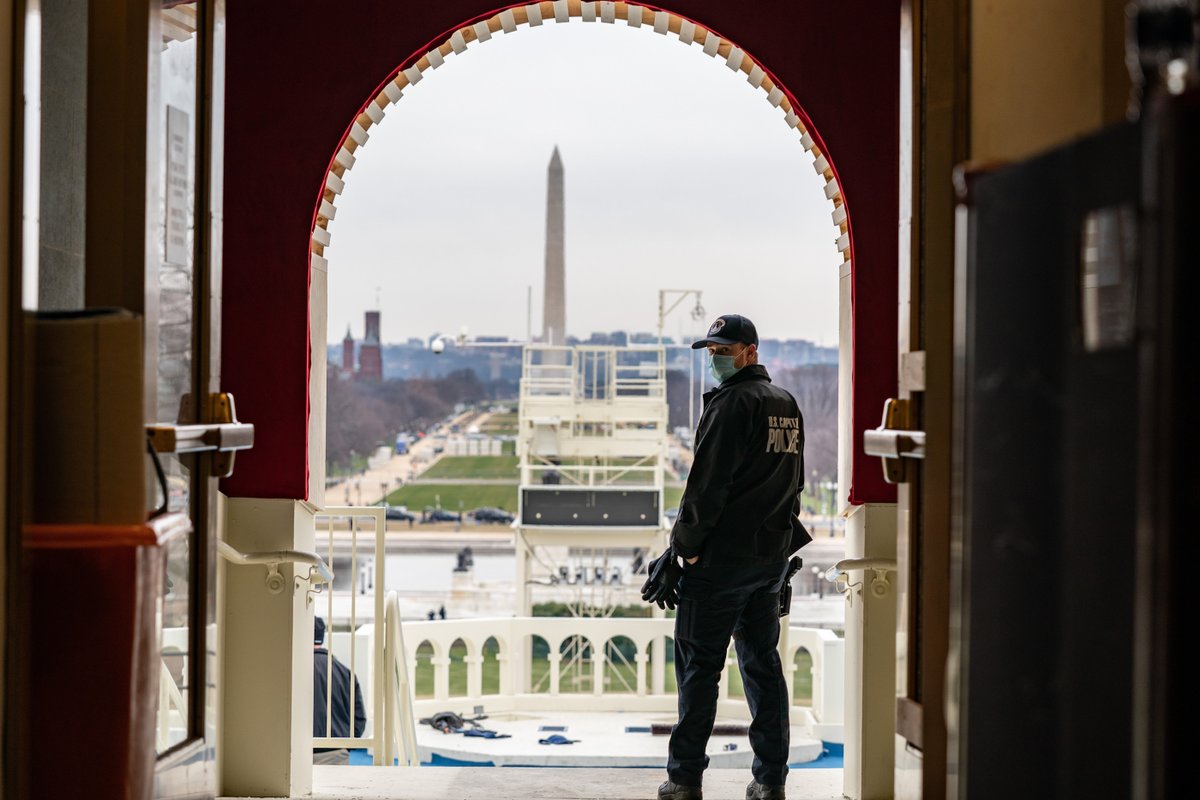 Troops flood a rattled Washington D.C. ahead of the Joe Biden inauguration