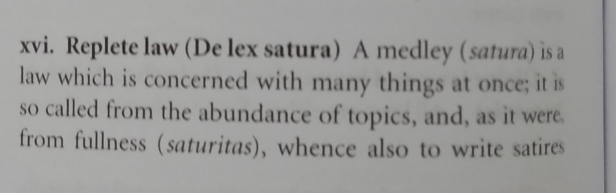 Wish we did this instead of calling them "omnibuses""Have you seen what they tacked onto the satire bill at the last minute?!" &c