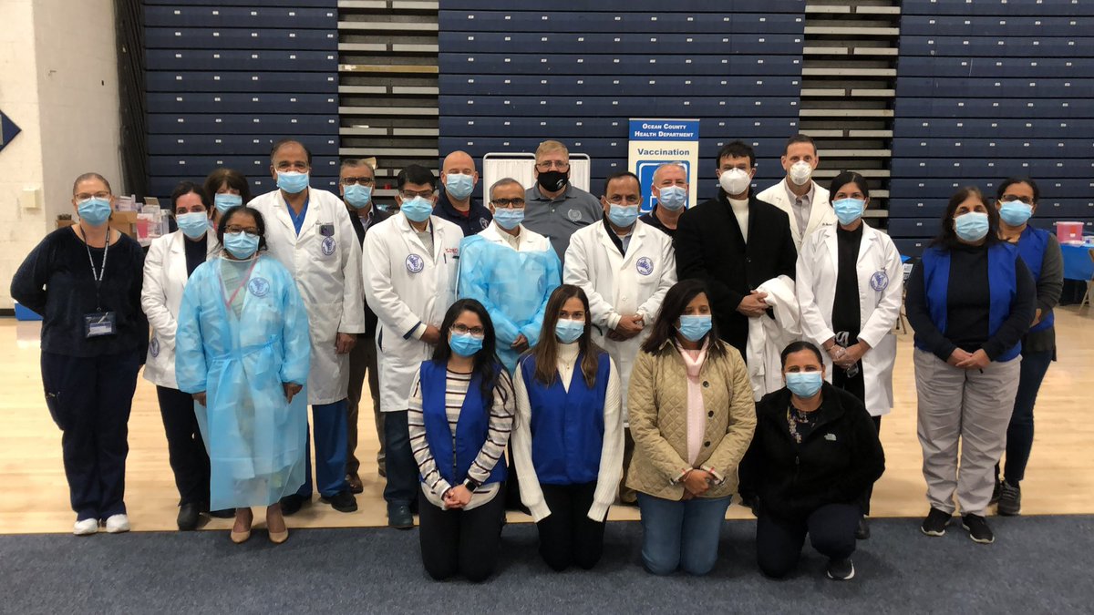 sanchetimd's tweet photo. Covid vaccine drive ocean county  Toms River, NJ https://t.co/PdhKXaybfG
