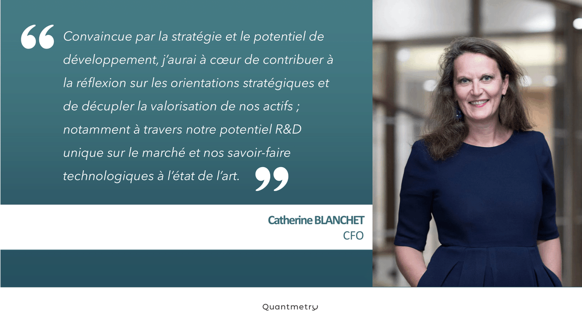 Quantmetry's tweet photo. 📢 Félicitations à Catherine Blanchet, CFO de Quantmetry depuis juin 2019, pour sa nomination en tant que Partner !
#Quantmetry #Quanters #Nomination https://t.co/udsYUYG0PK