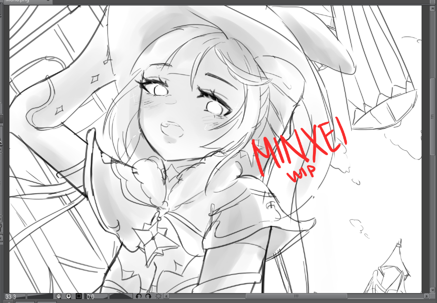 Time to draw everyone's favorite young astrologer :^}
Mona WIP!
theres so much details im gonna take a while umu