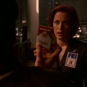 The cigarette brand smoked by Emilio Koyama in "Pilot" (S1E1) and thrown from the RV is "Morley", the same fictional brand smoked by the Cigarette Smoking Man.