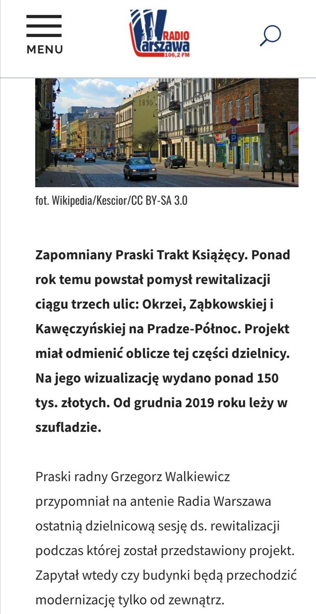 Z Jarosławem Wydrą rozmawiałem na antenie <a href="/RadioWarszawa/">Radio Warszawa</a> na temat praskiej rewitalizacji, która często przypomina "lukrownie ruin". 
Zachęcam do posłuchania:
radiowarszawa.com.pl/runda-pytan-co…