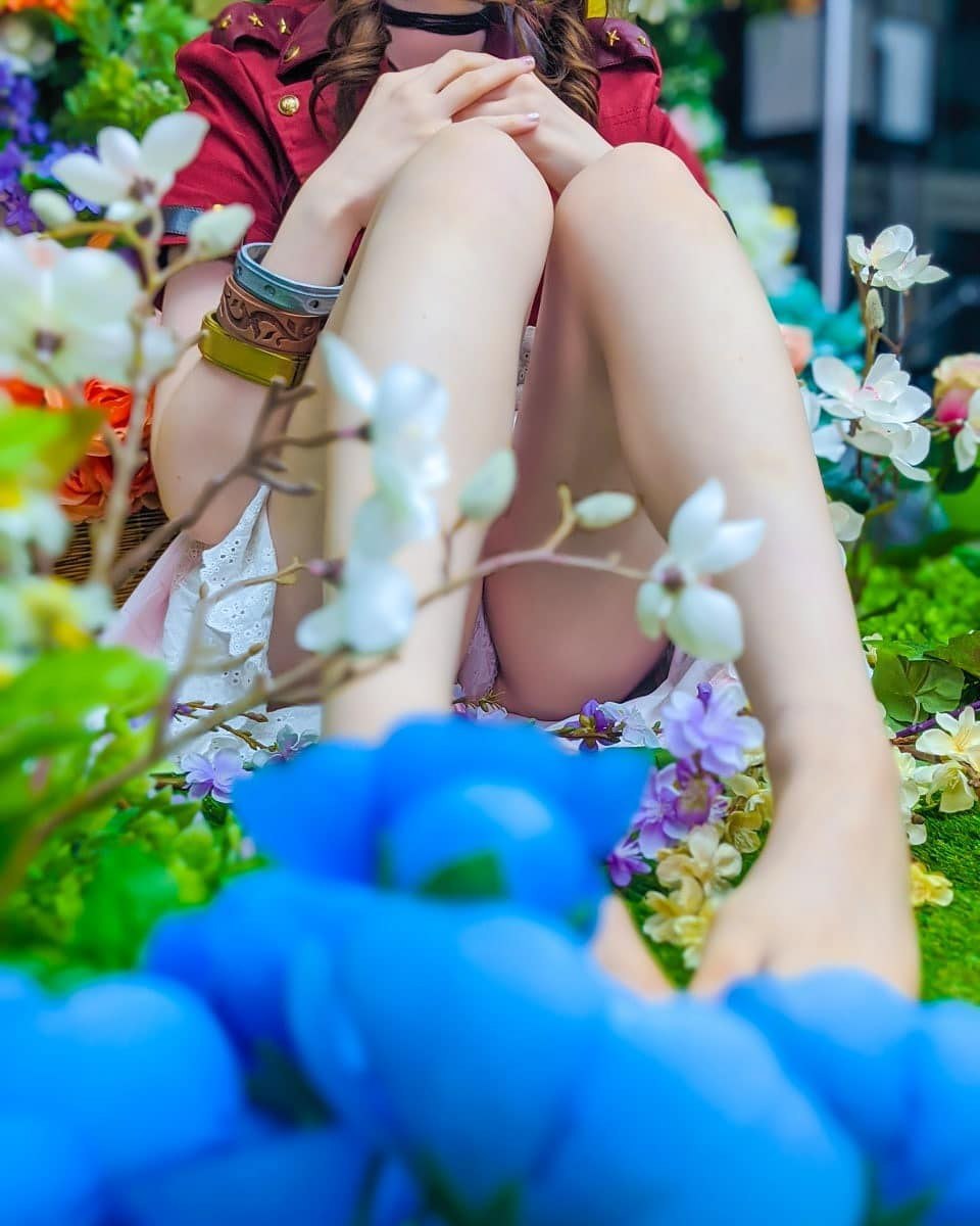 1 pic. My Final Fantasy VII Aerith Gainsborough selfie set was just released on my OnlyFans! Check out