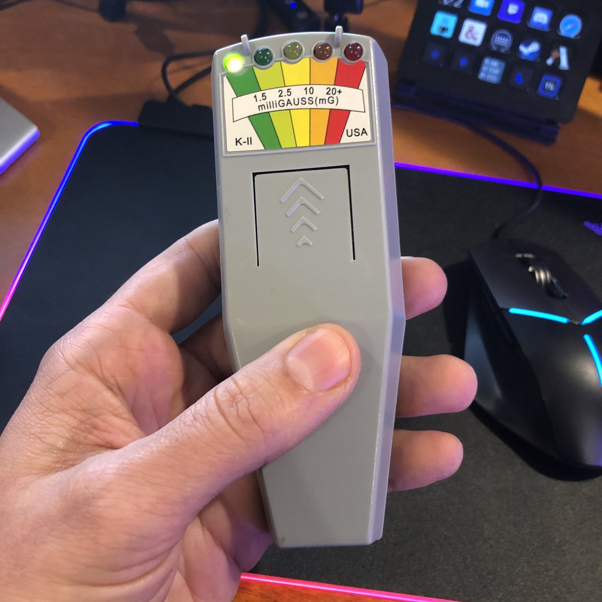 a_antonellis's tweet photo. Best nerd gift ever! 👻
#emf5 #Phasmophobia https://t.co/T5HmBjXYHk