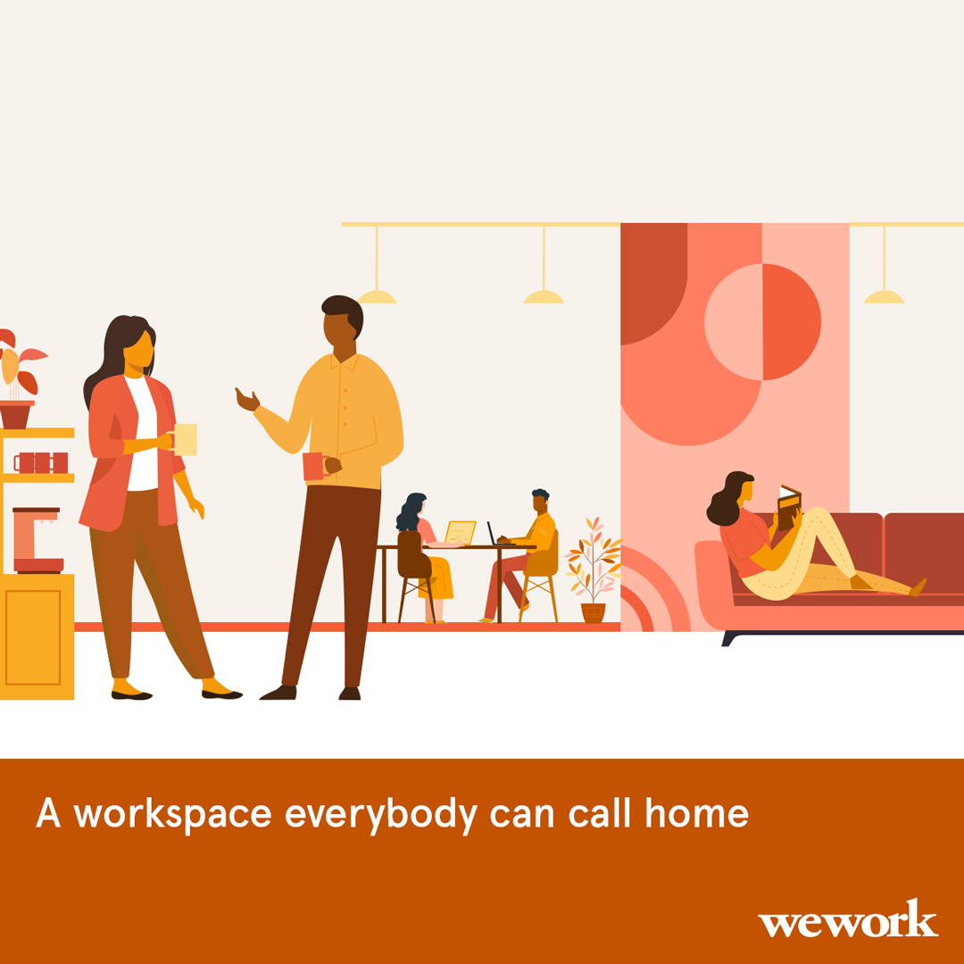 WeWorkIndia's tweet photo. With our 35 prime locations across the country, and with move-in ready offices, give your team the agile space they need. When plans change, plan with WeWork. https://t.co/UanE6ArOEi
#weworkindia #planwithwework https://t.co/QQsjV8mMsz