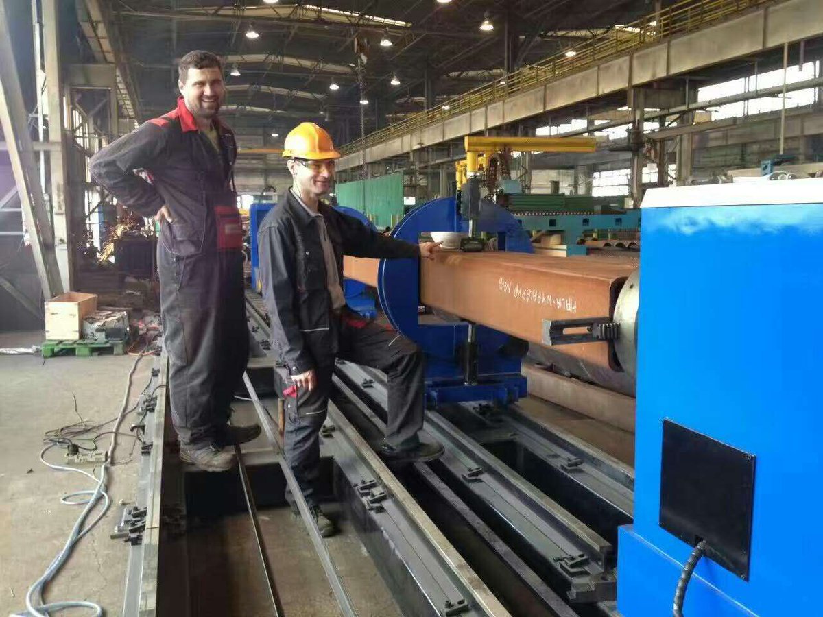 Automatic 8 axis Steel Square Tube Profile
CNC Plasma Cutting Machine
Customer site
Production advantage
AUTOCAD space programming system configuration KASRY application plug-ins,modeling simple glance,enabling the cutting process requirements 
#CNC #plasma #steel