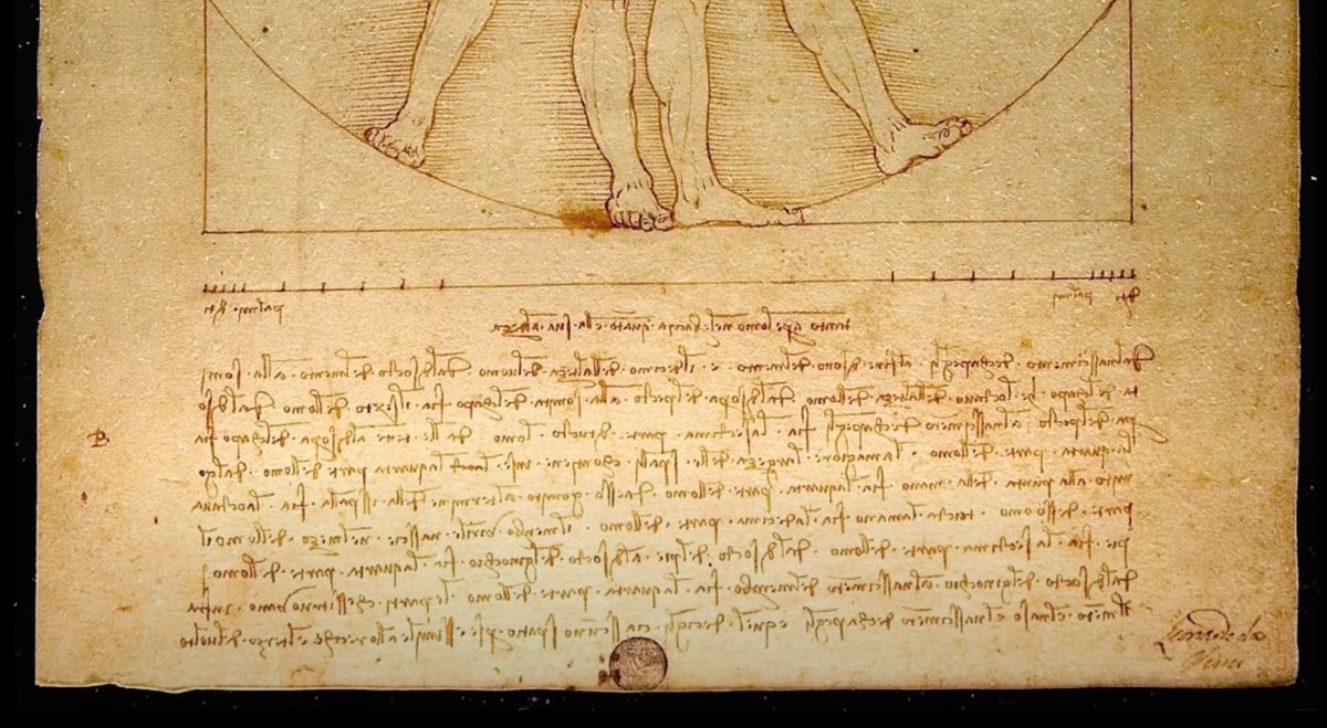 Part(). 'Vitruvian Man' - the proportions of the human body.2 positions w/ arms and legs apart, a geometrical equation hints toward many things.- "shining one".Leonardo da VinciYearc. 1490.A man is inscribed in a circle and square.The connections continue...