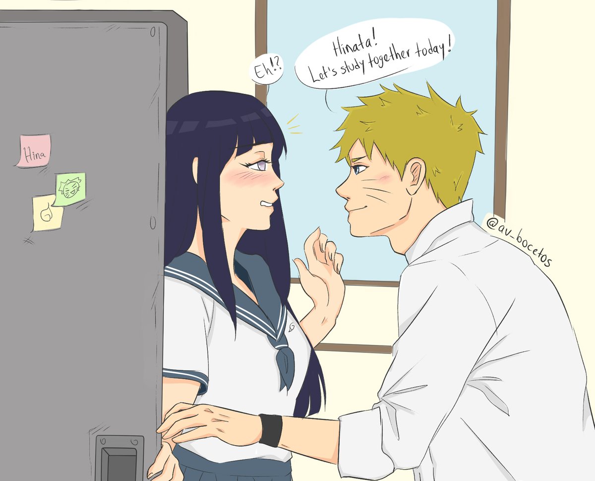 She said yes at the end
.
#NARUTOなりきりさんと繋がりたい #NARUTO #AU #Konohahighschool #narutofanart #NaruHina #sketch #doodle