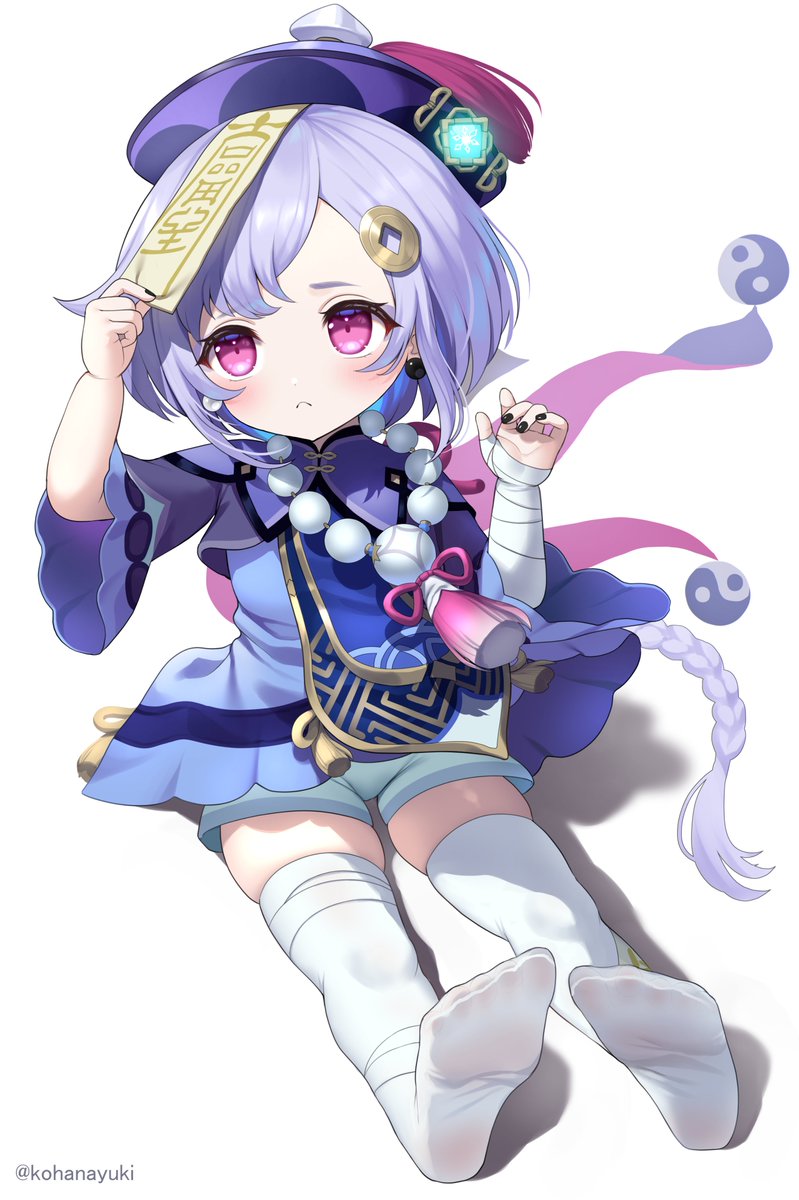 七七|ナナ(原神) 「「とれて…ない…?」
確認する七七ちゃん

#原神 #GenshinImpact」|小花雪のイラスト