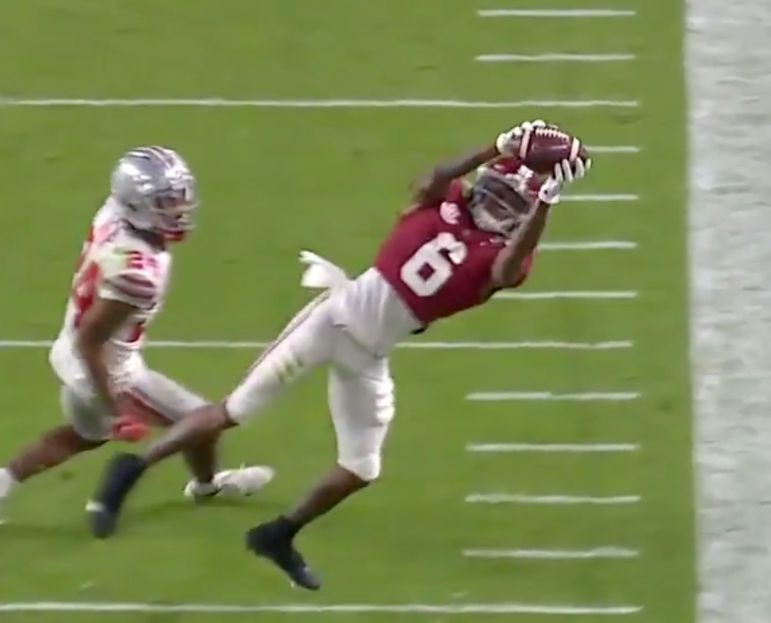 Shaun Wade Asked For Devonta Smith.....He Got Devonta Smith barstoolsports.com/blog/3242969/s…