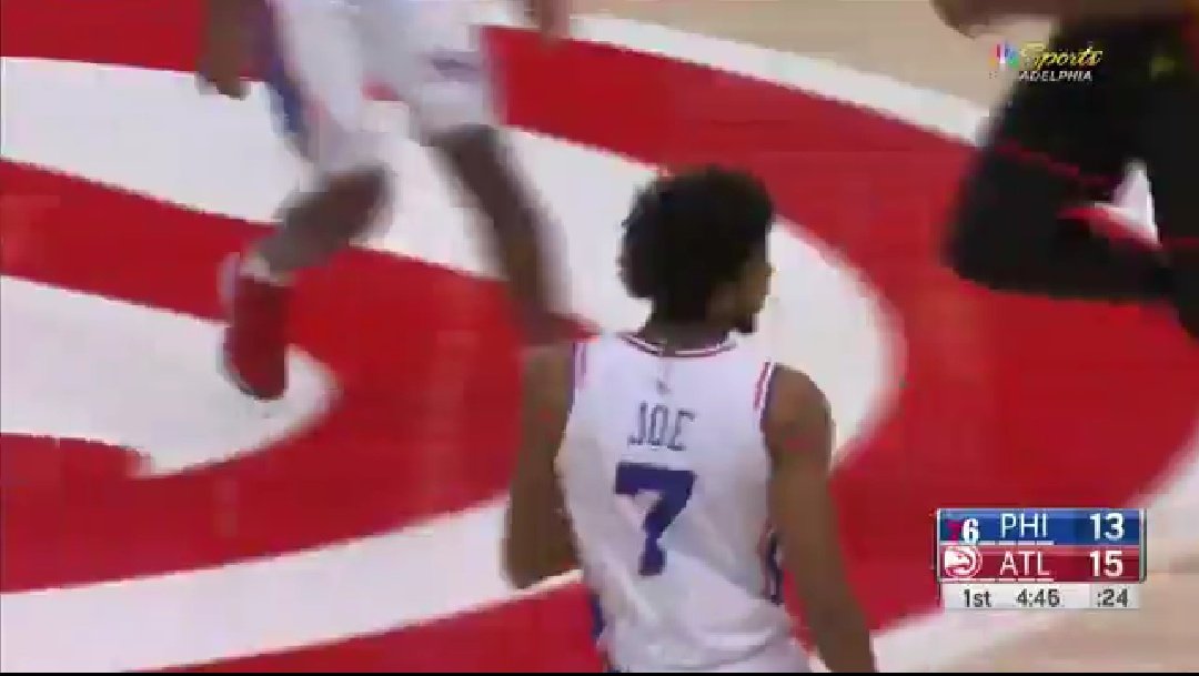 Nextupsportsnu's tweet photo. 76ers rookie SG Isaiah Joe @zai_joe1 w/NBA career-high 18 pts (6-9 FGs, incl 4-7 from 3, &amp; 2-2 FTs) to go w/4 asts, 2 rbs, 2 stls in 28 mins in Philadelphia's 112-94 road loss vs Atlanta Hawks.
 Zai's +/- was plus-4 ... avg 15.5p, 4.0a, 2.0r, 1.5s last 2 gms
By:@ARHoopScoop https://t.co/S6ArG9p6oq