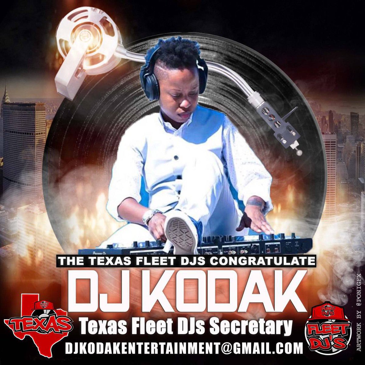 texasfleetdjs's tweet photo. The @TexasFleetDjs would like to congratulate @Djkodak  #TexasFleetSecretary
 #SWFleetDJs Congrats!! #fleetdjs  #fleetnation #djlife #djs #Texas #SouthWestFleetDJs https://t.co/ntmU4QTCah
