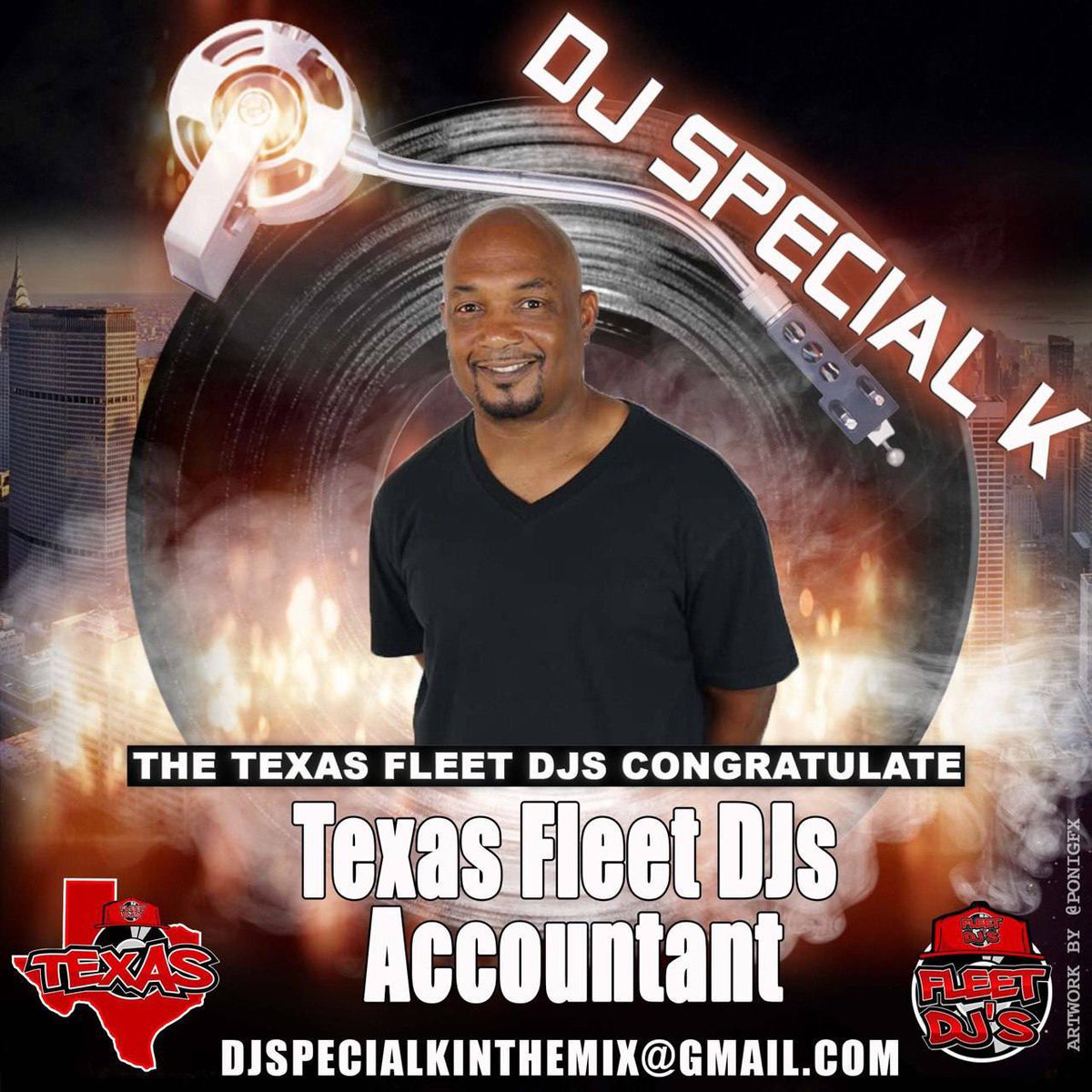 texasfleetdjs's tweet photo. The @TexasFleetDjs would like to congratulate @DjSpecialK #TexasFleetAccountant
 #SWFleetDJs Congrats!! #fleetdjs  #fleetnation #djlife #djs #Texas #SouthWestFleetDJs https://t.co/hq4rDk3IMZ