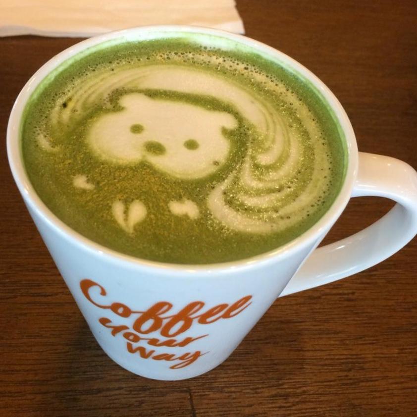 ShopeeID's tweet photo. Matcha Latte                   Matcha Depan https://t.co/tLbZBlOnI9