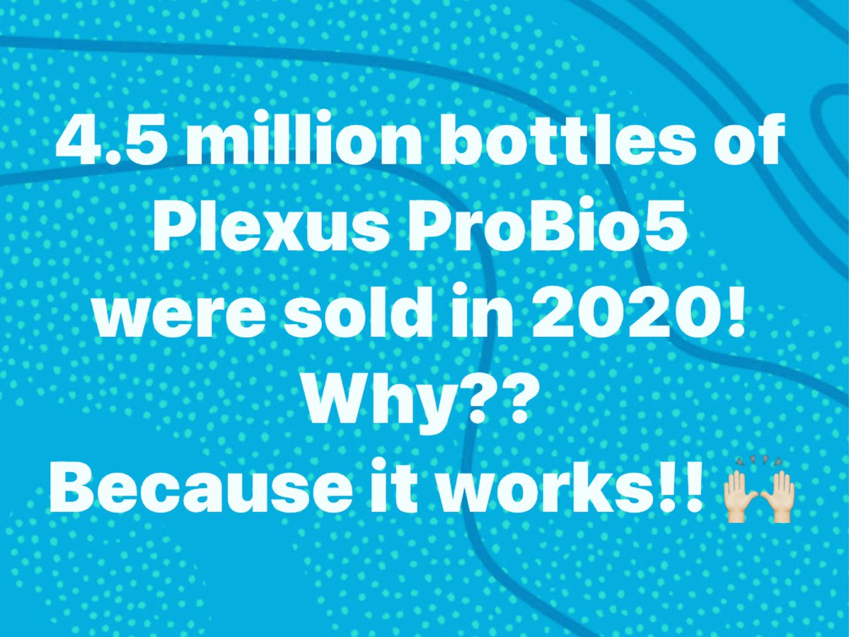 CredeIrby's tweet image. Raise your hand if you love #Plexus #ProBio5 and use it daily!🙋🏻‍♀️