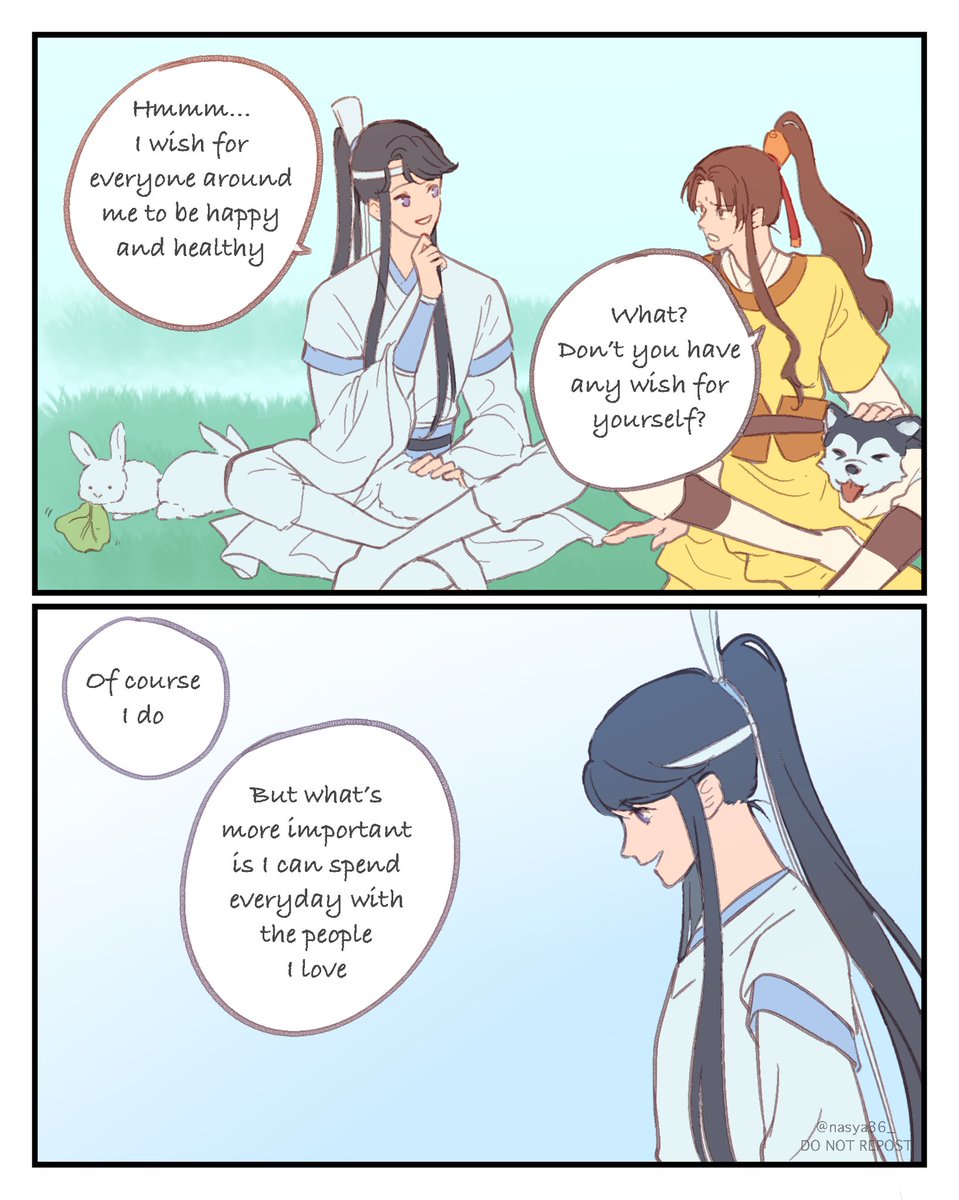 Happy birthday my dear Sizhui ???
Wish you will always be surrounded with happiness and your loved ones

#蓝思追0112生日快乐 #사추금릉 