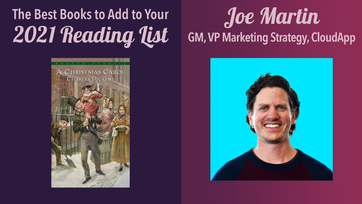 5/ A Christmas Carol By Charles DickensIt was the perfect reminder at end of year to look back & be grateful for the many positives that did happen in my life vs. focusing completely on negatives. Great way to go into 2021 with optimism and an attitude of gratitude. @joemarti