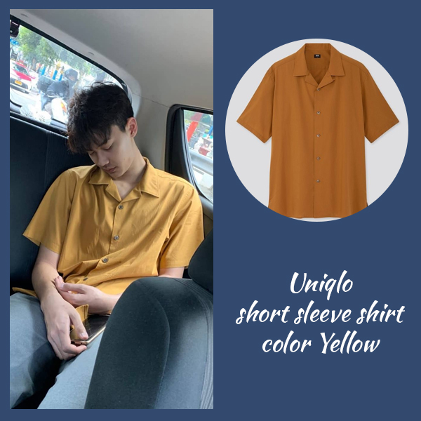 dewwhereabouts's tweet photo. Dew Where About Its 🎉

👕 Uniqlo MEN Short sleeve shirt
       Color Yellow
💰 790฿
      ลดเหลือ 390฿

📸 IG  : dew_jsu

#DewWhereAboutIts
#dew_jsu #dewjirawat https://t.co/oTKZW37gJR