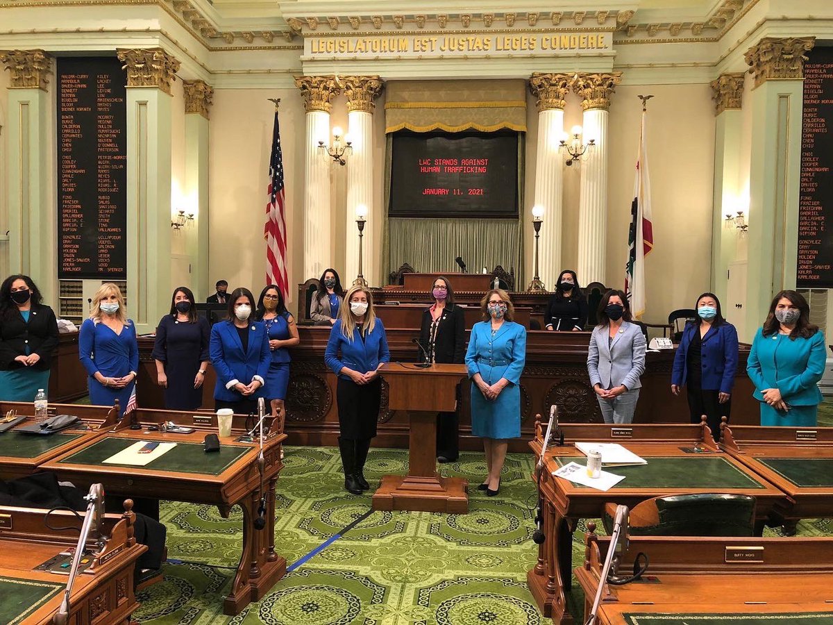 LauraFriedmanCA's tweet image. Many people don’t know that over 40 million people, mostly women and children, are victims of human trafficking. Today, I joined my colleagues wearing blue to raise awareness on #HumanTraffickingAwarenessDay. We must end this global crisis.