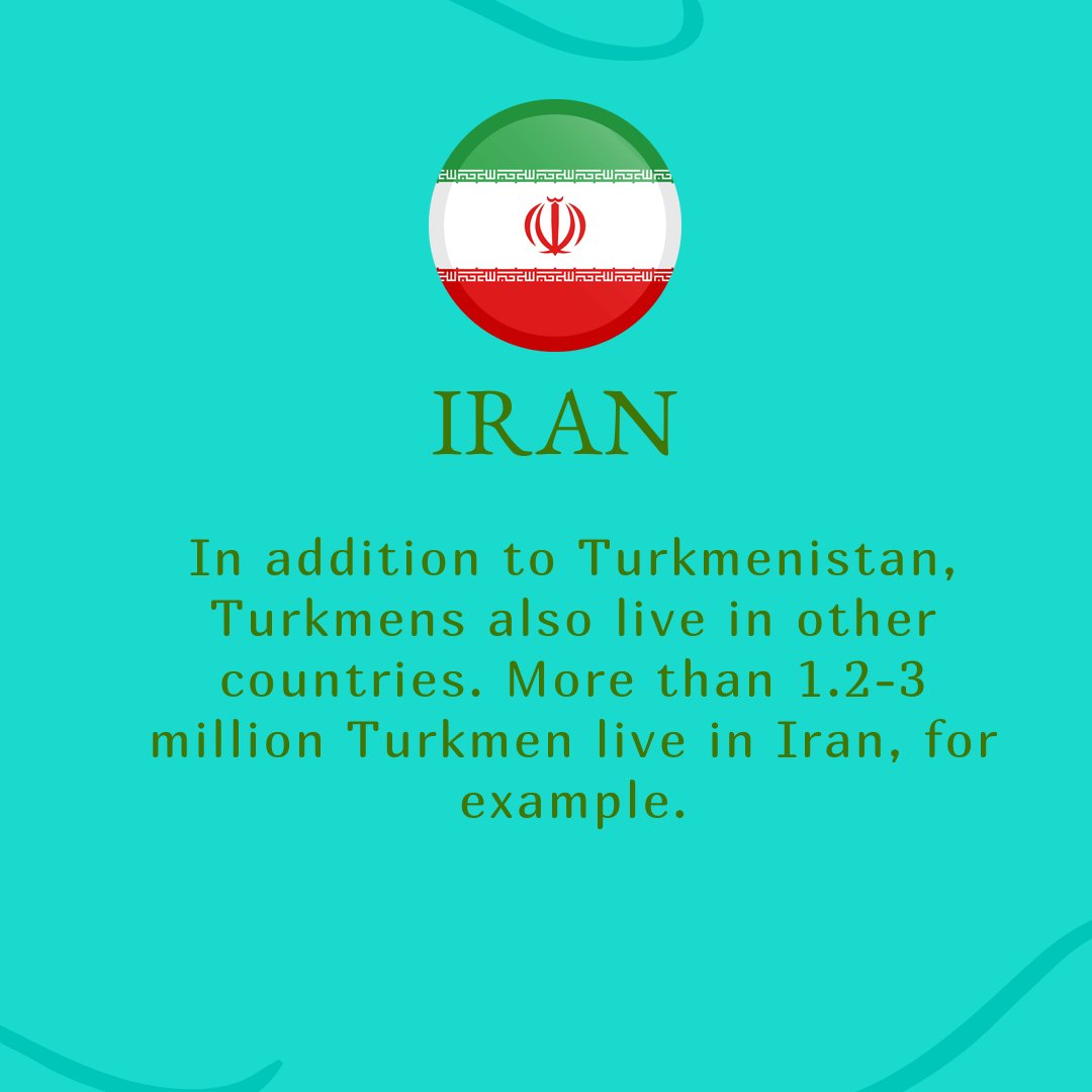TurkmenFACTS's tweet photo. In Iraq (about 1.2-3 million, in Syria (about 1-3 million, in Russia (about 37 thousand), In Tajikistan (about 25 thousand), in Pakistan (about 60 thousand) .Turkmens also live in Ukraine, Belarus, Kazakhstan, Kyrgyzstan, but there they do not form compact settlements. https://t.co/rRH0kJojyB