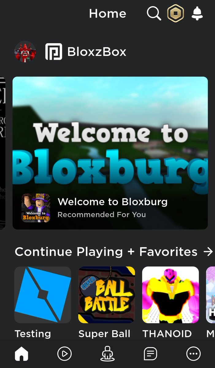 Bloxy News on X: A new #Roblox Home page experience has just been