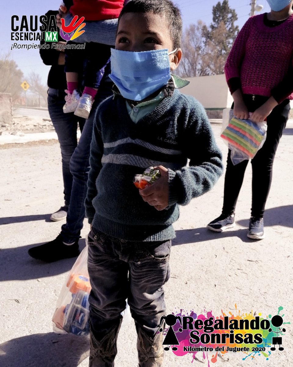 San Juan del Retiro #KmDelJuguete2020 #RegalandoSonrisas #Saltillo 🧸