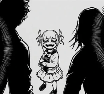 Quirk discrimination, in the forms of Spinner, Toga or Shinso. We have ideologies like Stains popping up due to these quirk related functions of society. We have people like Shigaraki being BORN due to the conditions that quirk society created.