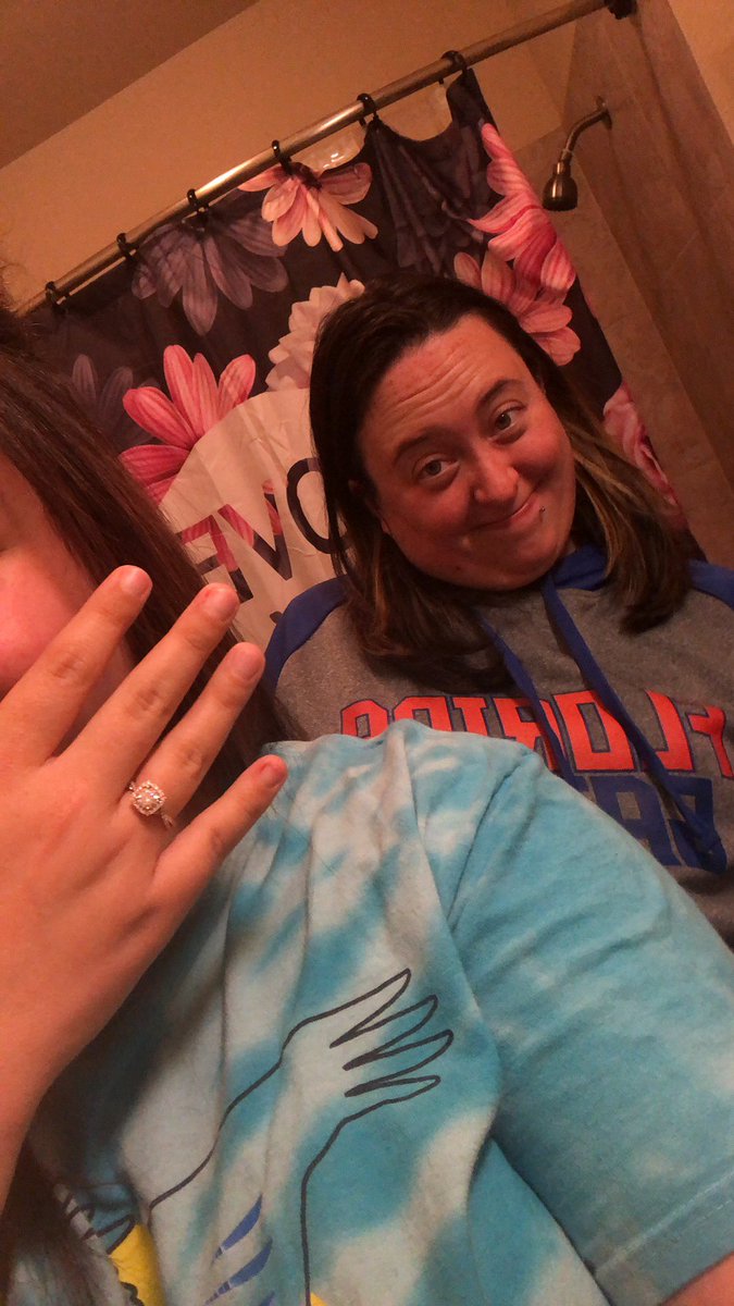 emilycastroxo's tweet photo. 1.11.2021 the day that Taylor got down one knee to ask me to marry her and then I had to run to my bedside table, grab her ring and say “me too”. 🥰❤️ I love you more than anything in the world. So happy to say yes to forever with Also, yes i glued on some nails for the TikTok 🤣 https://t.co/aOIMIPCpQo